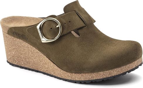 Birkenstock Fanny Rivets Pine Green Suede 39 N EU in Saudi Arabia