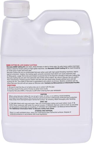 (40215) HERCULES DARK CUTTING OIL 32OZ in Saudi Arabia
