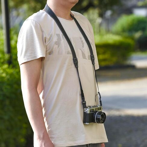 camera shoulder strap, safety tether camera neck strap, micro single PU leather shoulder strap, suitable for various cameras. in Kuwait