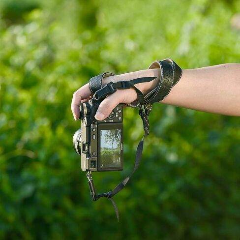 camera shoulder strap, safety tether camera neck strap, micro single PU leather shoulder strap, suitable for various cameras. in Kuwait