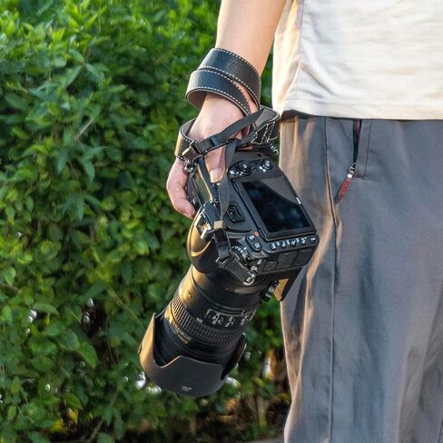 camera shoulder strap, safety tether camera neck strap, micro single PU leather shoulder strap, suitable for various cameras. in Kuwait