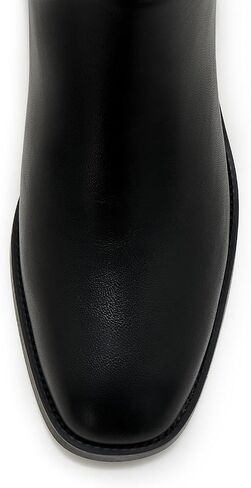 ZXHYZLZ Women's Wide Calf Knee High Boots – Plus Size Pull-On Flat Riding Boots, Comfortable Tall Equestrian Style for Fall & Winter in Saudi Arabia