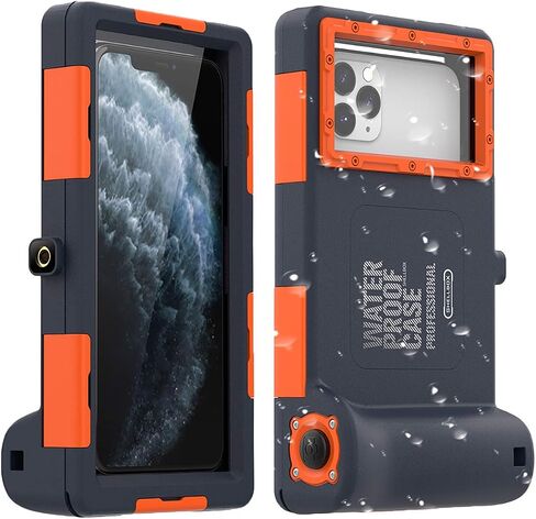 AICase Universal Waterproof Underwater Photography Housings for iPhone 13 mini/12/11/11 Pro/11 Pro Max/XR/7/7 Plus/8/8Plus/6/6s/6s Plus[50ft/15m], Diving Case for Galaxy S10/S10 Plus/Note 10 Plus Etc in Saudi Arabia