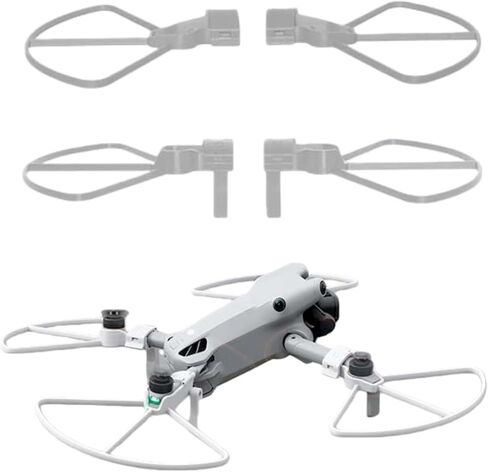 واقي المروحة لـ DJI Mini 5 Pro، واقي المراوح مع معدات الهبوط لملحقات DJI Mini 5 Pro (برتقالي، ممتص الصدمات المضاد للتصادم) in Saudi Arabia