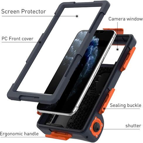 AICase Universal Waterproof Underwater Photography Housings for iPhone 13 mini/12/11/11 Pro/11 Pro Max/XR/7/7 Plus/8/8Plus/6/6s/6s Plus[50ft/15m], Diving Case for Galaxy S10/S10 Plus/Note 10 Plus Etc in Saudi Arabia
