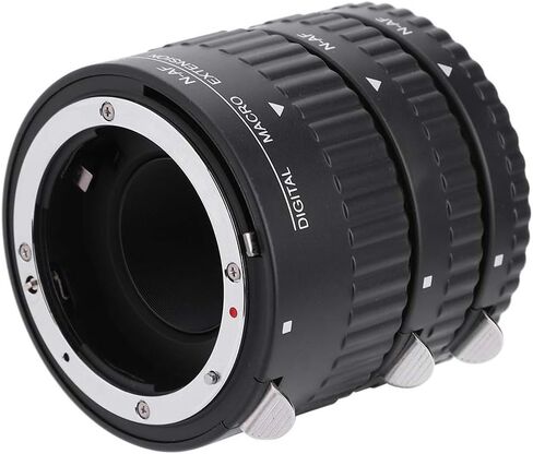 KIMISS Auto Focusing Macro Extension Tube Set 12Mm 20Mm 36Mm for DSLR Metal Lens Adapter (MK-N-AF1-A) in Saudi Arabia