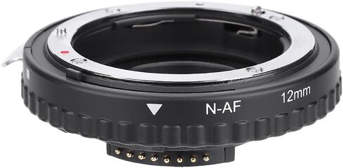 KIMISS Auto Focusing Macro Extension Tube Set 12Mm 20Mm 36Mm for DSLR Metal Lens Adapter (MK-N-AF1-A) in Saudi Arabia