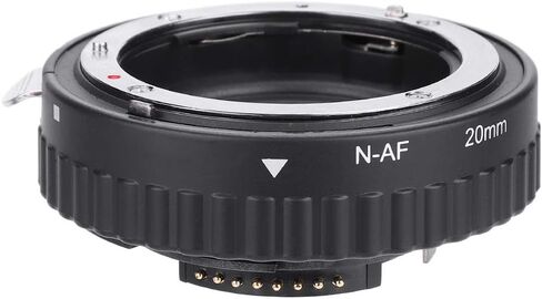 KIMISS Auto Focusing Macro Extension Tube Set 12Mm 20Mm 36Mm for DSLR Metal Lens Adapter (MK-N-AF1-A) in Saudi Arabia