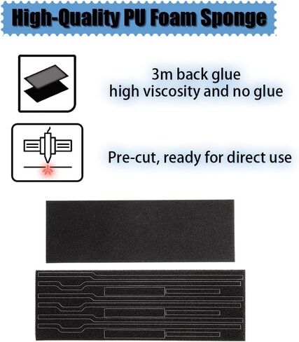 Pre-Cut Self Adhesive Light Seal Foam Sponge Kits Repair for Olympus OM-1 Camera Accessories (for Olympus OM-1) in Saudi Arabia