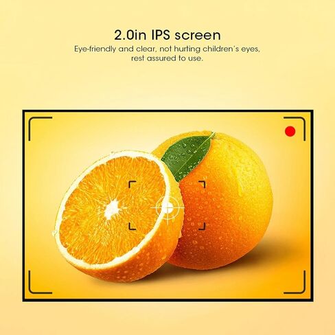 Cartoon Kid Camera,2.0In Screen DIY Photos Video Recording Camera Toy,Camera Camcorder for Girls and Boys Gifts(Green) in Saudi Arabia