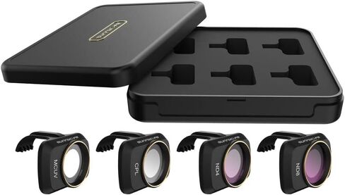 مجموعة مرشح ND لطائرة DJI Mavic Mini2/2SE/4K بدون طيار، ملحقات مجموعة مرشح عدسات Mini 4K، 4 عبوات (CPL، MCUV، ND4، ND8) in Saudi Arabia