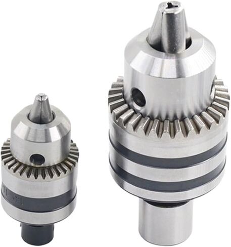 1PCS Precision Drill Chuck B12 B16 Wear-resistant Drill Chuck With Connecting Rod For Polishing, Grinding, Cutting Table Grinding(B12 drill chuck 10mm) in Saudi Arabia