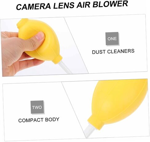 POPETPOP 8Pcs Camera Lens Blower Dust Rubber Air Dust Blower for Electronics Keyboards Succulents and Precision Instruments Cleaning Tools Random Color in Saudi Arabia