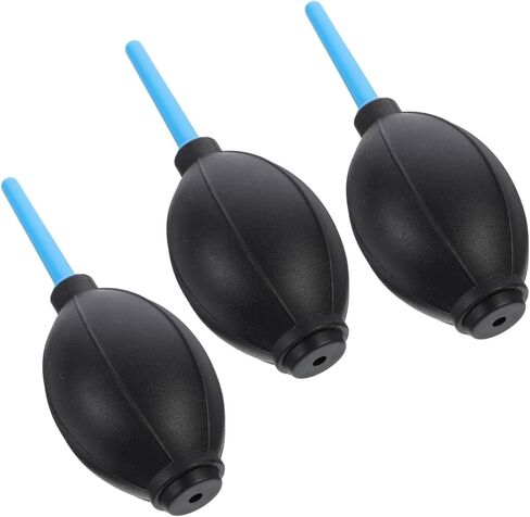 Gadpiparty 3pcs Portable Air Blower Dust Cleaner Kit for Camera Lens Sensor and Keyboard Plastic Nozzle with Pin Valve Lightweight Design for Precise Static Dust Removal in Saudi Arabia