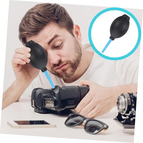 Gadpiparty 3pcs Portable Air Blower Dust Cleaner Kit for Camera Lens Sensor and Keyboard Plastic Nozzle with Pin Valve Lightweight Design for Precise Static Dust Removal in Saudi Arabia