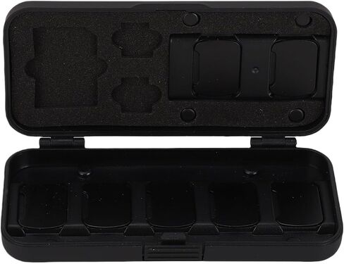 Cuifati Wide Angle Macro Lens Memory Card Storage Box, Lens Filter Protective Storage Box/Cover Fit for Pocket 3 Shockproof Built in Sponge for Travel in Saudi Arabia