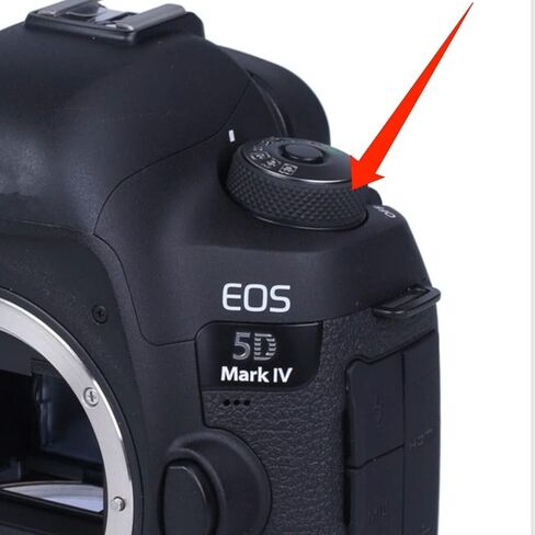 DAGIJIRD Replacement Top Cover Dial Mode Button Circle Rubber for Canon EOS 5D4 5D Mark IV Camera in Saudi Arabia