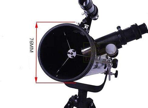 تلسكوب أحادي العين، تلسكوب فلكي عاكس، HD Finder Star عالي الرؤية رؤية عالمية تلسكوب ثنائي الاستخدام مع حامل ثلاثي الأرجل، هدية السنة الجديدة in Kuwait