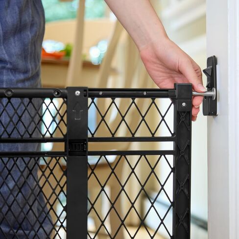 Ingenuity Doorway 42W Series Baby and Dog Gate 2-Pack, Indoor Outdoor, Won't Rust or Warp, Galvanized Steel, Fits 23-42" Openings; 24" Tall in Saudi Arabia