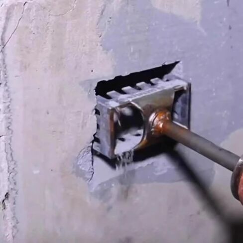 Creative Square Hole Cutter for Electrical Box, High-Strength SDS Plus Square Hole Punch for 86-Type Junction Boxes, Concrete Hole bit for Brick Concrete Cement Stone (Black) in Saudi Arabia