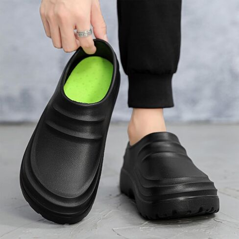 Work Shoes for Men & Women Non Slip Clogs Kitchen Chef Shoes Comfortable Women Clogs Beach Shoes in Kuwait