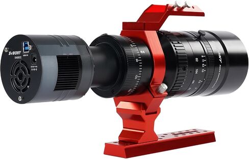 كاميرا التصوير الفلكي المبردة SVBONY SV605CC، حزمة كاميرا 9MP IMX533 USB3.0 CMOS مع تلسكوب المنكسر Petzval APO SV555 54 مم للتصوير الفلكي، توافق الإطار الكامل، عدسة كاميرا SLR in Saudi Arabia