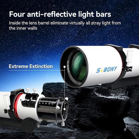 SVBONY SV550 80 Triplet APO Telescope Kit in Saudi Arabia