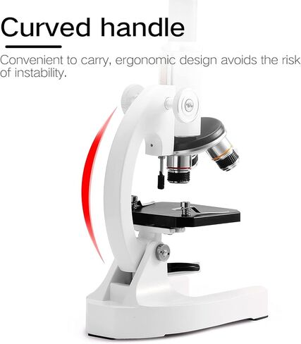 64X-2400X مجهر بصري أحادي العين مدرسة ابتدائية العلوم التجريبية علم الأحياء تدريس مجهر رقمي in Kuwait