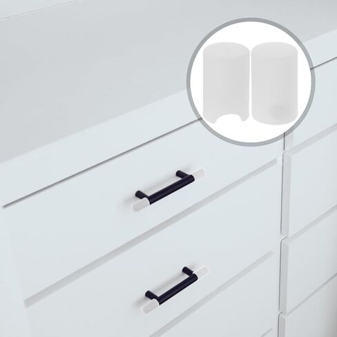 TOYANDONA 6pcs Silicone Drawer Handle Protectors Baby Proof Bumper Covers for Cabinet Door Safety Soft Cushion Edge Protectors for Boys and Girls in Saudi Arabia