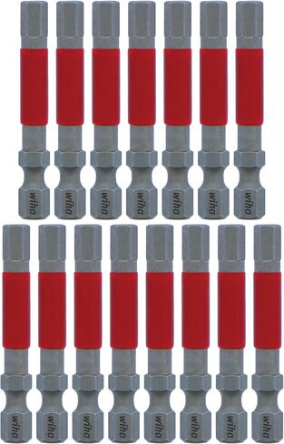 Terminator Impact Power Bit Hex, 15 Piece. 7/32" x 49mm in Saudi Arabia