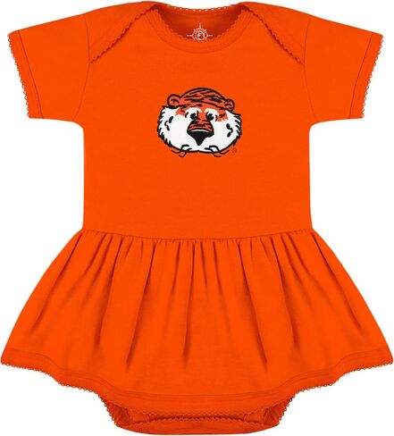 Auburn University Aubie The Tiger Infant and Toddler Picot Bodysuit Dress in Saudi Arabia