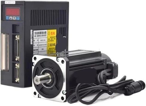 1pcs AC Servo Motor Kits 600W 1.2KW 220V 5N.M 6A 3000rpm 110ST Series 110ST-M02030 110ST-M04020 110ST-M04030 AASD 30A with 3M Cable(110ST-M06030 30A) in Saudi Arabia