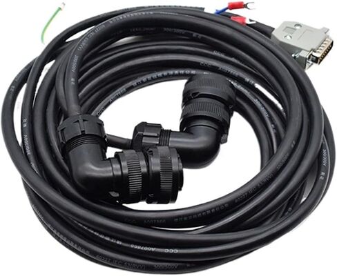 1pcs AC Servo Motor Kits 600W 1.2KW 220V 5N.M 6A 3000rpm 110ST Series 110ST-M02030 110ST-M04020 110ST-M04030 AASD 30A with 3M Cable(110ST-M06030 30A) in Saudi Arabia