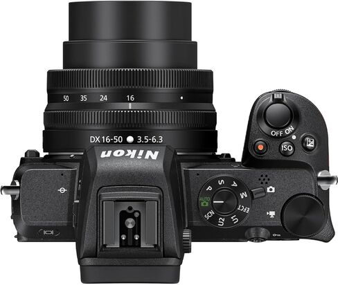 كاميرا Nikon Z50 بدون مرآة مع عدسة Z DX 16-50mm f/3.5-6.3 VR وZ DX 50-250mm f/4.5-6.3 VR + ذاكرة 64 جيجابايت + بطارية إضافية + مرشحات + المزيد (حزمة 24 قطعة) (متجددة) in Saudi Arabia