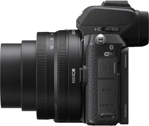 كاميرا Nikon Z50 بدون مرآة مع عدسة Z DX 16-50mm f/3.5-6.3 VR وZ DX 50-250mm f/4.5-6.3 VR + ذاكرة 64 جيجابايت + بطارية إضافية + مرشحات + المزيد (حزمة 24 قطعة) (متجددة) in Saudi Arabia