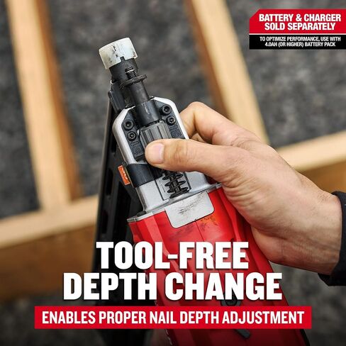 CRAFTSMAN V20 Brushless Cordless 30° Framing Nailer (Tool Only) (CMCN630PTB) in Saudi Arabia