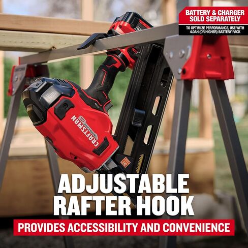 CRAFTSMAN V20 Brushless Cordless 30° Framing Nailer (Tool Only) (CMCN630PTB) in Saudi Arabia