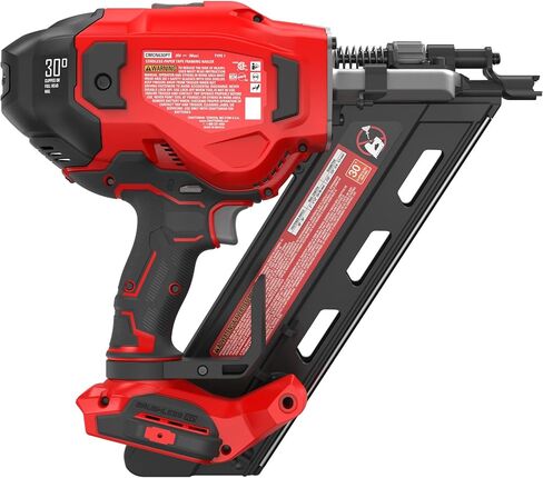 CRAFTSMAN V20 Brushless Cordless 30° Framing Nailer (Tool Only) (CMCN630PTB) in Saudi Arabia