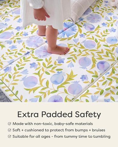 House of Noa Foldable Baby Tumbling Mat – Foldable Kids Play Mat | Durable, Stylish, and Cushioned Design in Saudi Arabia