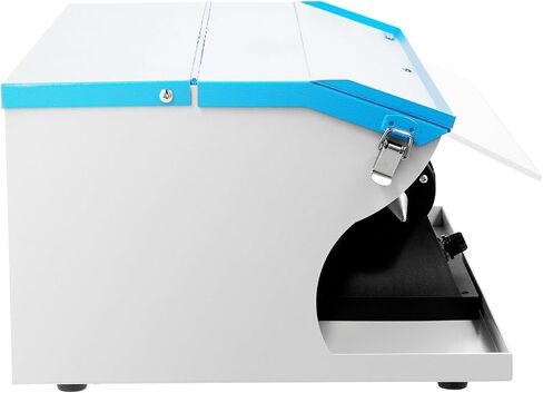 500W Jewelry Bench Polisher, 110V 1/2 HP Benchtop Polishing Buffing Machine Adjustable Variable Speed Polishing Buffing Machine Buffer Grinder Dust Collector with Light for Polishing Aluminum Chrome in Saudi Arabia