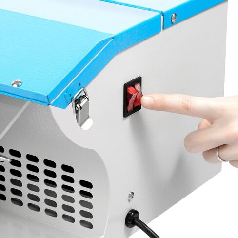 500W Jewelry Bench Polisher, 110V 1/2 HP Benchtop Polishing Buffing Machine Adjustable Variable Speed Polishing Buffing Machine Buffer Grinder Dust Collector with Light for Polishing Aluminum Chrome in Saudi Arabia