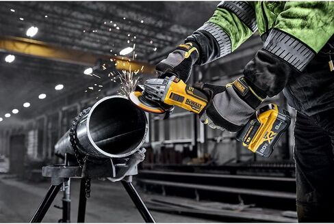DEWALT 20V MAX XR Brushless Cordless 4-1/2 in. - 5 in. Variable Speed Slide Switch Grinder (Tool Only) (DCG411VSB) in Saudi Arabia