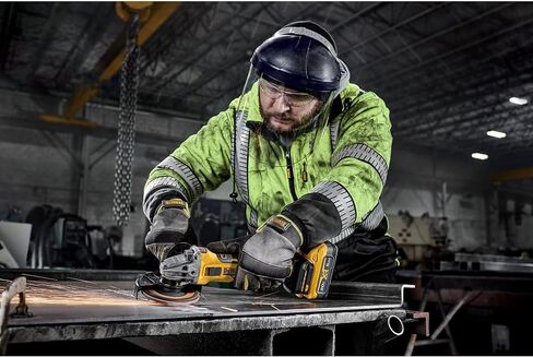 DEWALT 20V MAX XR Brushless Cordless 4-1/2 in. - 5 in. Variable Speed Slide Switch Grinder (Tool Only) (DCG411VSB) in Saudi Arabia