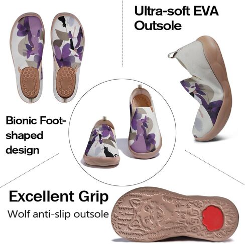Women's Casual Sports Shoes, Daily Commuting Loafers, Lightweight Slip-on Sports Shoes in Saudi Arabia