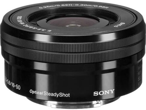 Sony a6100 Mirrorless Camera with 16-50mm and 55-210mm Lens Bundle - ILCE6100Y/B + Prime Accessory Package Including 128GB Memory, TTL Flash, Battery, Software Package & More in Saudi Arabia