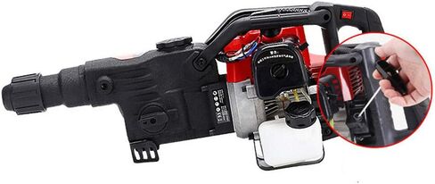 Demolition Jack Hammer Concrete Breaker, 52cc 1700W Lightweight Gas Powered Demolition Jack Hammer Drill Concrete Breaker Machine with Flat Chisel & Point in Saudi Arabia
