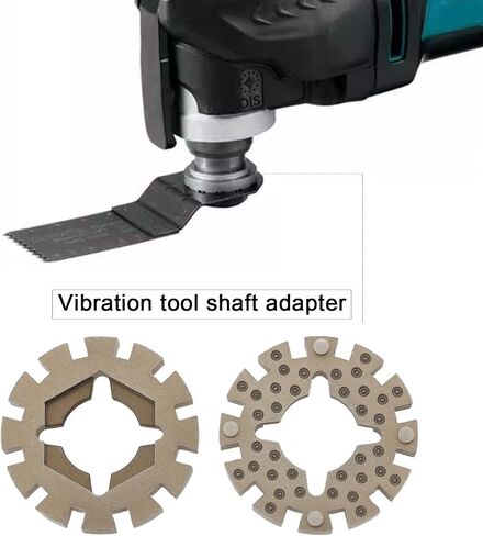محول عمود الأدوات المتأرجح 3 قطع من Lord of the Tools متوافق مع Bosch متوافق مع Fein متوافق مع Multimaster متوافق مع محول ساق أدوات Makita 25.1x3.1mm in Saudi Arabia