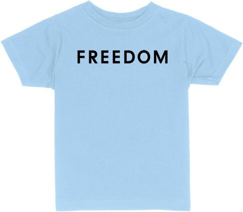 Charlie Kirk Freedom Toddler Kids T-Shirt in Saudi Arabia