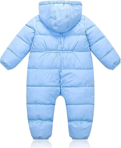 Toddler Snow Suit Baby Snowsuit Infant Boy Winter Coat Girl Puffer Clohtes 0-2T in Kuwait