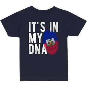 هايتي في تي شيرت My DNA للأطفال الصغار in Kuwait